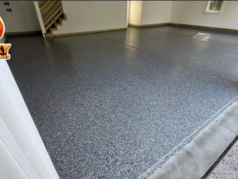 Epoxy floor coating finished by Epoxy The Carolinas
